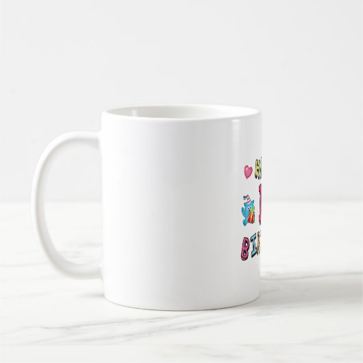 1. Geburtstag für 1 Jahr Kinder B-Tag Wunsch Kaffeetasse (Links)