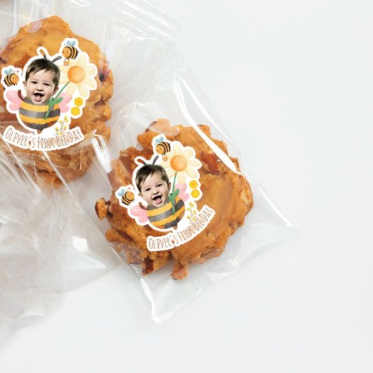 1. Geburtstag Gastgeschenk für die individuelle Bi Aufkleber