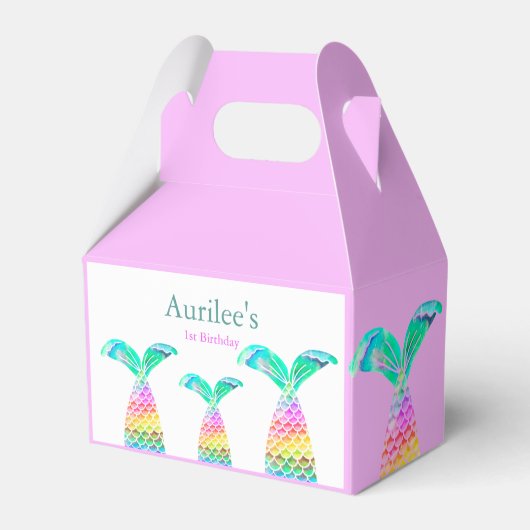 1. Geburtstag Geschenkschachtel (Rückseite)