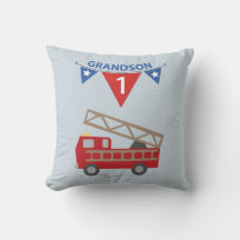 1. Geburtstag Grandson, Feuerwehrauto
