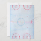 1. Geburtstag | Hockey Birthday Party Einladung (Rückseite)