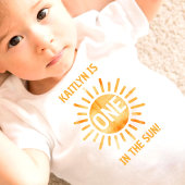 1. Geburtstag in der Sonne Baby T-shirt