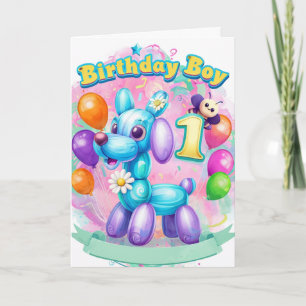 1. Geburtstag Karte