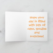 1. Geburtstag Karte (Innenseite)