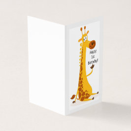 1. Geburtstag - Kinderkarte