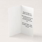 1. Geburtstag - Kinderkarte (Innenseite)