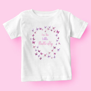 1. Geburtstag Kleine Butterfly Baby Girl T-shirt