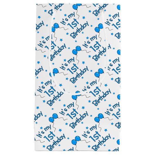 1. Geburtstag Kleine Geschenktüte (Vorderseite)