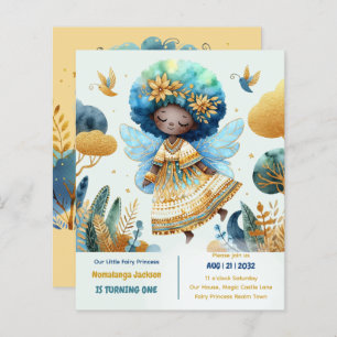 1. Geburtstag Kleine Märchenprinzessin Afrikanisch