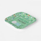 1. Geburtstag Let's Par-T Golf Party Pappteller (Gewinkelt)