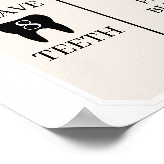 1. Geburtstag Meilenstein Poster Sonnenblume (Ecke)