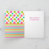 1. Geburtstag Niedlich Llama Fun Großtochter Karte (Innenseite)