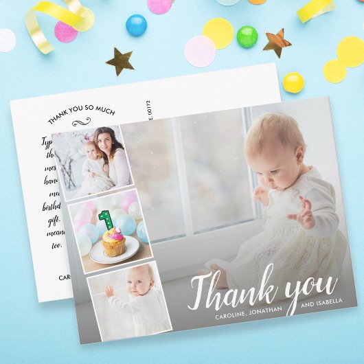 1. Geburtstag, oder jedes Jahr, vielen Dank für di Postkarte