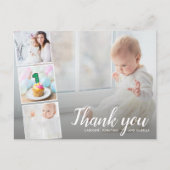 1. Geburtstag, oder jedes Jahr, vielen Dank für di Postkarte (Vorderseite)