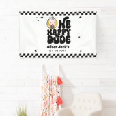 1. Geburtstag One Happy Dude Banner (Insitu)