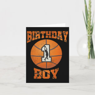 1. Geburtstag Outfit Boy Bysketbyll Erster 1 Jahr Karte