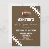 1. Geburtstag Party Einladung (Vorderseite)