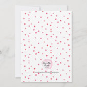 1. Geburtstag Party | Einladung von Eis (Rückseite)