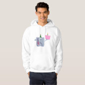 1. Geburtstag Party Elephant Mens Hoodie (Vorne ganz)