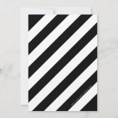 1. GEBURTSTAG PARTY INVITE Moderner Glitzer Einladung (Rückseite)