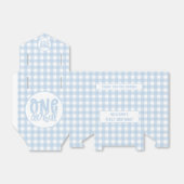 1. Geburtstag Party Niedlich Pastel Blue Onederful Geschenkschachtel (Ungefaltet)