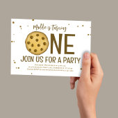 1. Geburtstag Party Niedliches Cookie Einladung