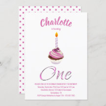 1. Geburtstag Pink Cupcake Party