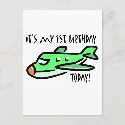 1. Geburtstag Postkarte (Vorderseite)