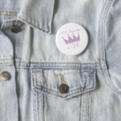 1. Geburtstag Prinzessin-Crown Button (Beispiel)