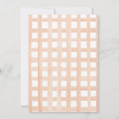 1. Geburtstag Pumpkin Gewürz und alles Nizza Einladung (Rückseite)