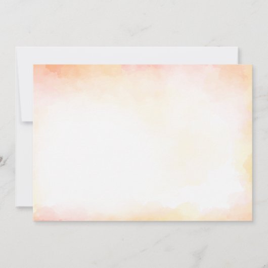 1. Geburtstag Pumpkin Rustikale Blätter Einladung (Rückseite)