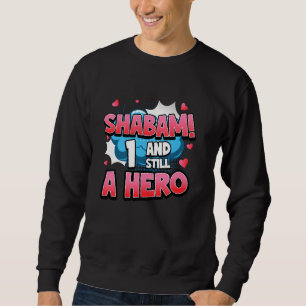 1. Geburtstag Superhero Girls Shabam! Hero Comic B Sweatshirt