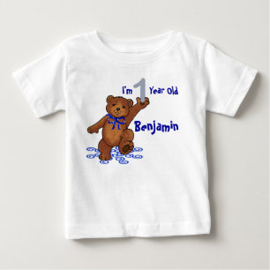 1. Geburtstag Teddy Bear Baby T-shirt