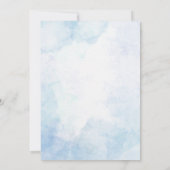 1. Geburtstag Teddy Bear Geburtstag Einladung (Rückseite)