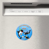 1. Geburtstag unter dem Mädelmädchen Magnet (In Situ (Geschirrspüler))