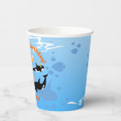 1. Geburtstag unter dem Mädelmädchen Pappbecher (Links)