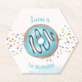 1. Geburtstag Untersetzer (Vorderseite)
