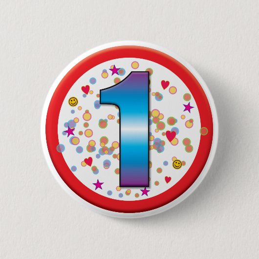 1. Geburtstag v2 Button (Vorderseite)