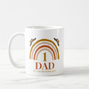 1. Geburtstag von Mädchen individuell für Papa Kaffeetasse