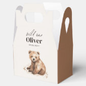 1. Geburtstag Wild One tragen modernes, elegantes Geschenkschachtel (Geöffnet)