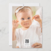 1. Geburtstag Wildblume Celestial Girl Modern Einladung (Rückseite)