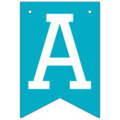 1. Geburtstag Wimpelkette (Zweite Fahne)