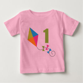 1. Geburtstags-Drachen-Entwurfs-Geschenk Baby T-shirt