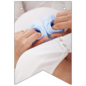 1. Geburtstags-Foto-stellen erstes Baby-Party Sie Wimpelkette (Dritte Fahne)