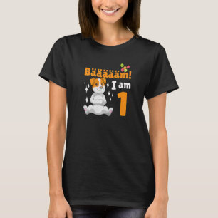 1. Geburtstags-Hund thematische Geburtstagsparty 1 T-Shirt