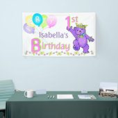 1. Geburtstags-Party-glückliche Prinzessin Bear Banner (Messeveranstaltung)