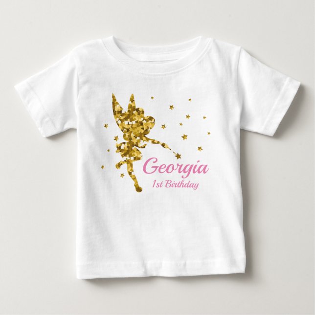 1. Geburtstagsfeier Baby T-shirt (Vorderseite)