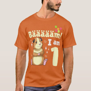 1. Geburtstagsfeier Guinea Schweinehaltung Geburts T-Shirt