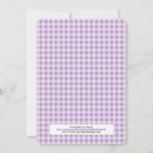 1. Geburtstagsfeier Party Einladungen Geburtstagsk (Rückseite)