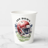 1. Geburtstagsfußball Pappbecher (Vorderseite)